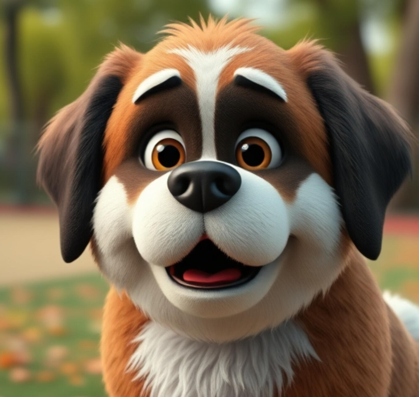 Dog AI Illustration